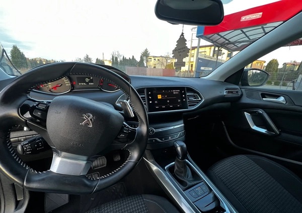 Peugeot 308 cena 56500 przebieg: 47000, rok produkcji 2019 z Śmigiel małe 154
